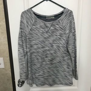 Faded glory blue knit sweater